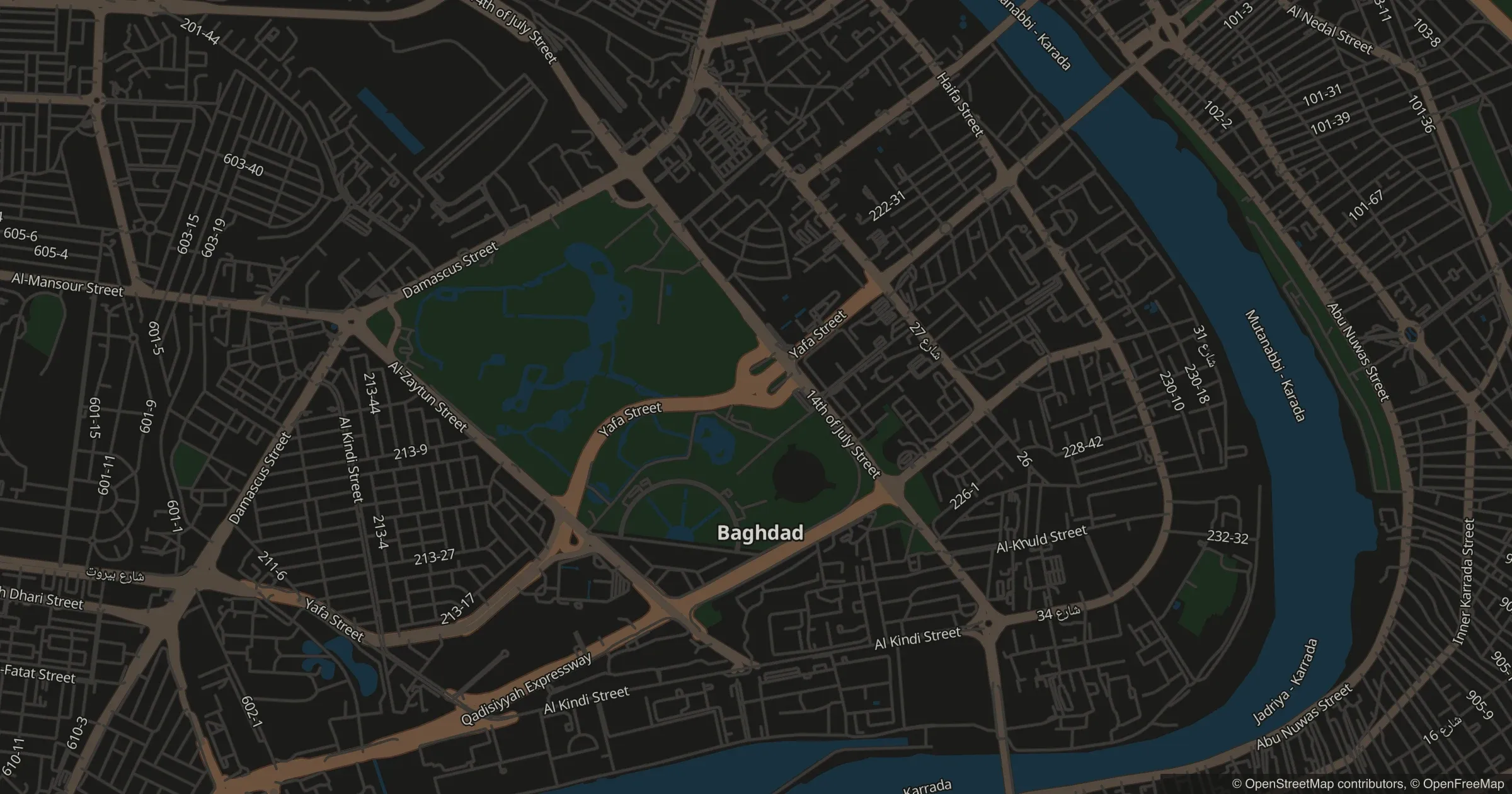 A map image from one URL