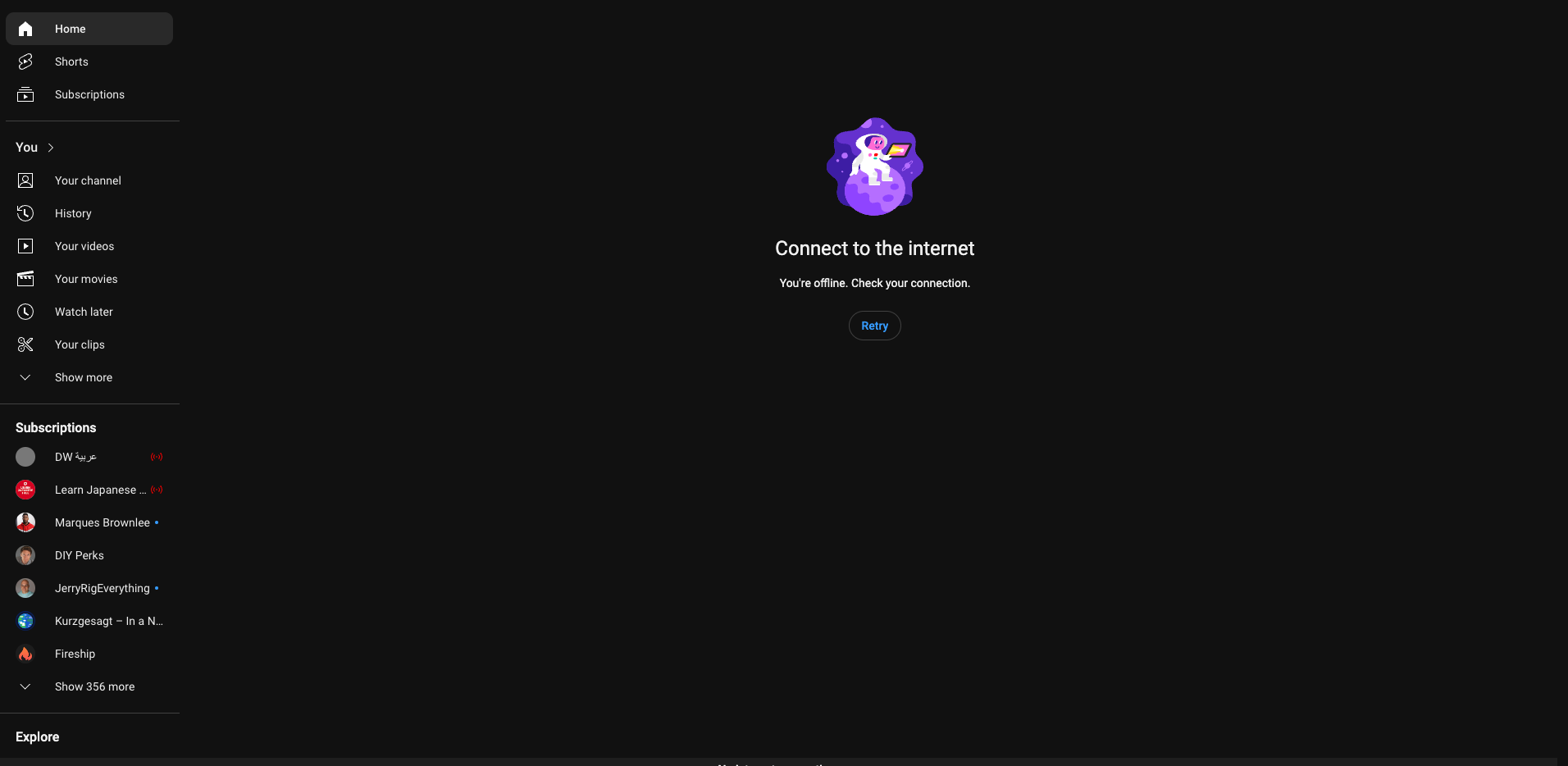 youtube offline